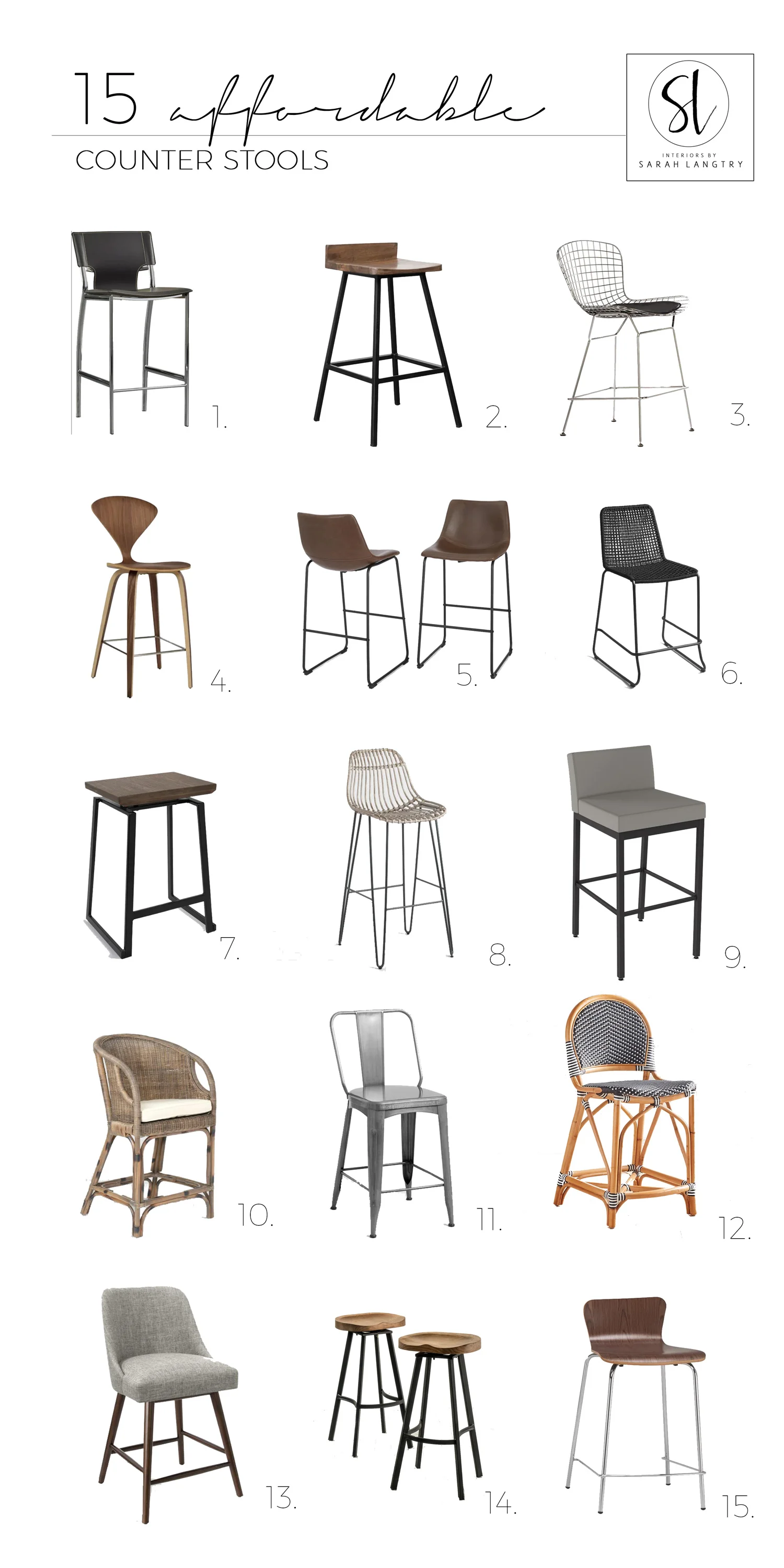 Affordable counter stools deals